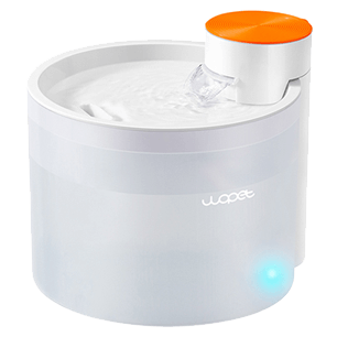 Glitter Pet Water Fountain Ultra Silent Water Dispenser With LED Light